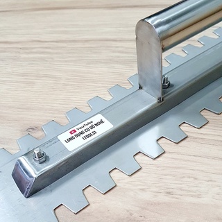 Bay Inox 304 Dài 35CM Tạo Rãnh Răng Cưa Hình Thang 10x12x15mm Chuyên ...