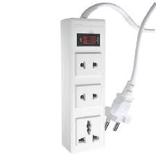 Ổ cắm Điện Quang, 3 lỗ, 2M, 5M, sản xuất công nghệ Power Extra, tự ngắt khi quá tải