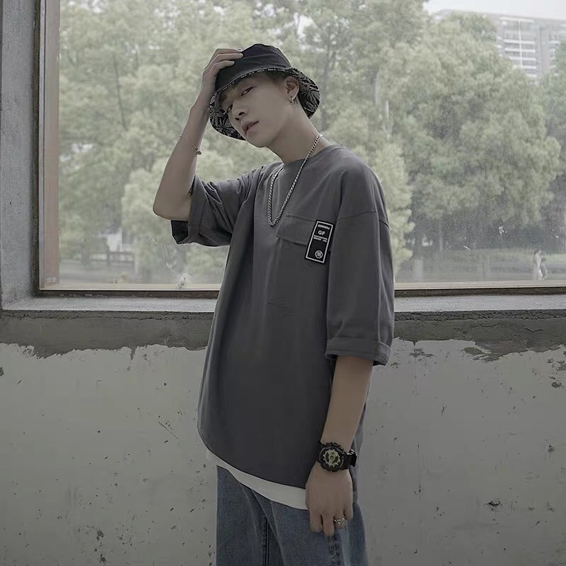 Áo phông unisex form rộng WIND tay lỡ oversize thun cotton Wollagee nam nữ ulzzang | BigBuy360 - bigbuy360.vn