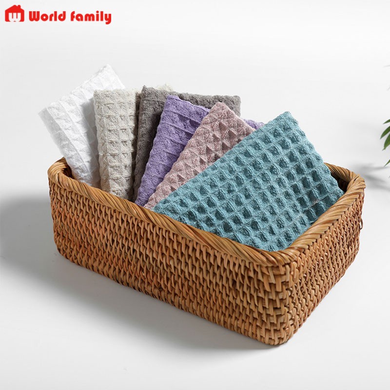 Khăn mặt_khăn gội sợi tre cao cấp xuất Nhật TAKE 30x30cm