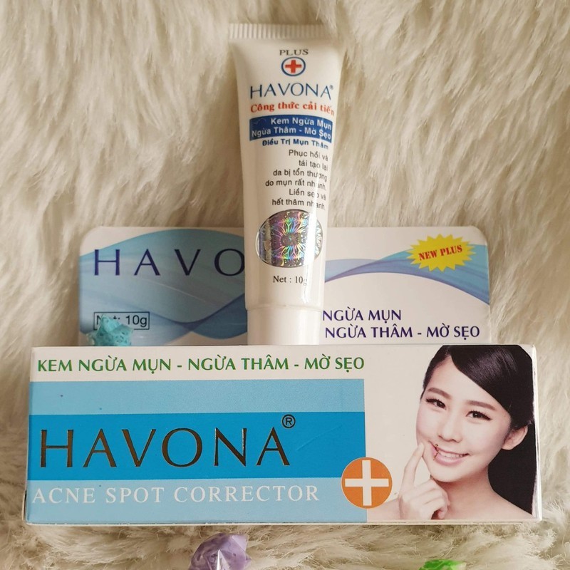 HAVONA 10G (E17 HỘP XANH DƯƠNG) - GEL CHẤM MỤN THÂM