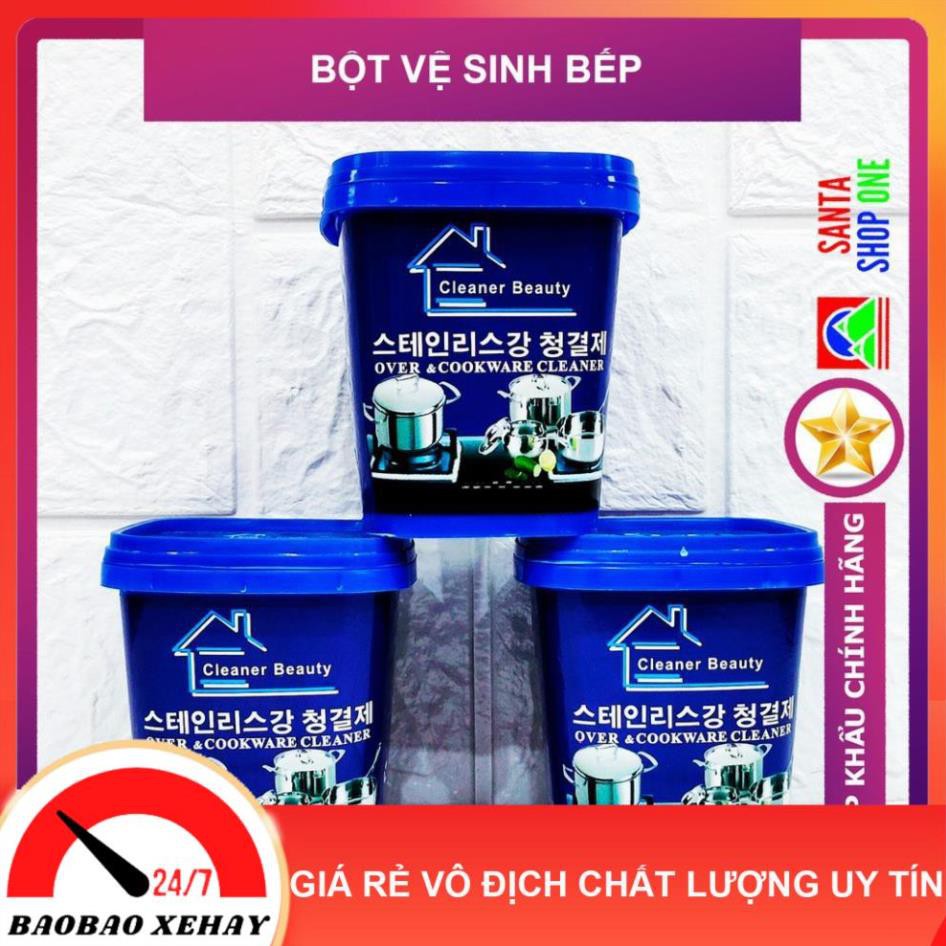 [TẨY RỬA CỰC MẠNH] Vệ Sinh Nhà Bếp, Nhà Vệ Sinh, Gạch Men, Đồ Gia Dụng - Tẩy Trắng Xoong, Nồi, Vòi Rửa - KOREA VUADOCHOI