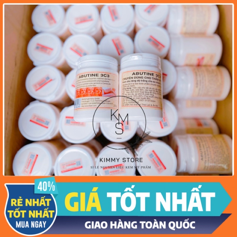 lẻ hũ 200g kích abutine 3C3 màu vàng