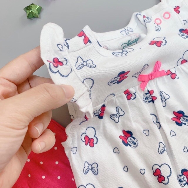 Set 2 body đùi Disney cho bé gái size 3-24m. Hàng loại A bao lỗi