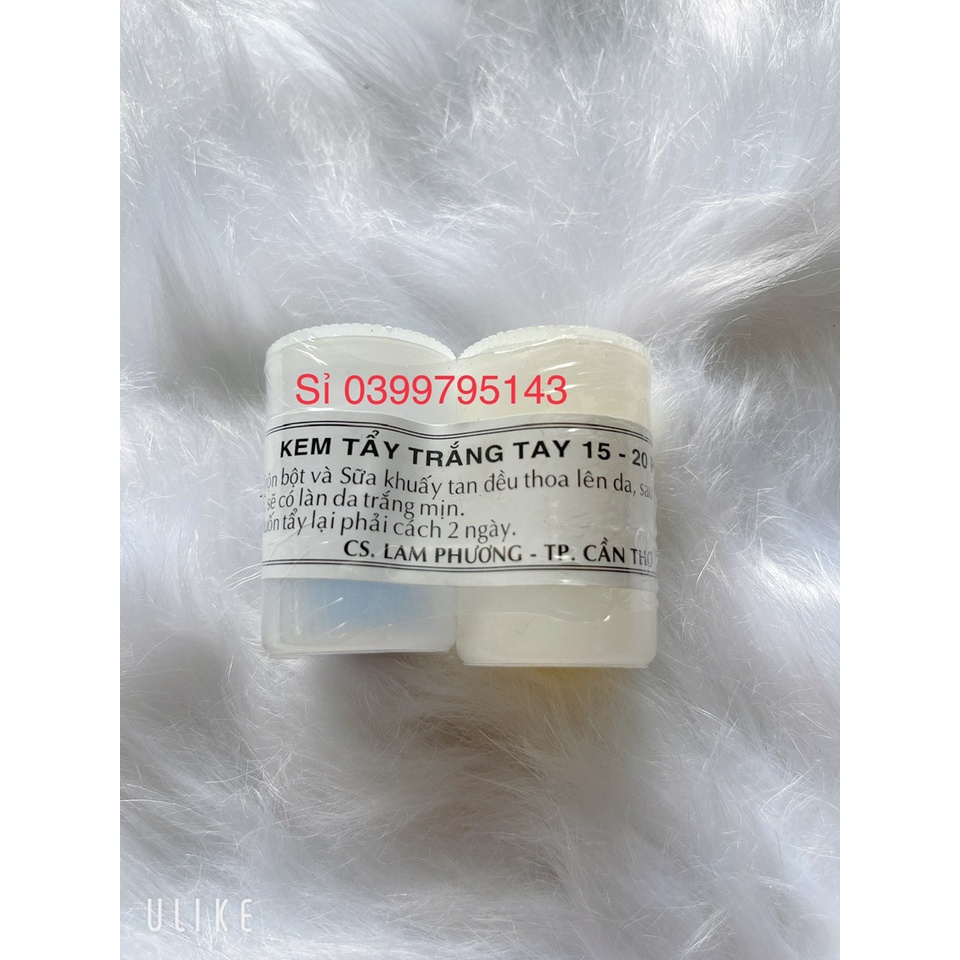 Cặp kem tẩy trắng da nhanh cấp tốc chính hãng