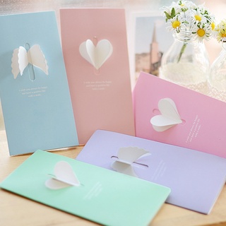 Thiệp Hình Đôi Cánh 3D Độc Đáo Thẻ