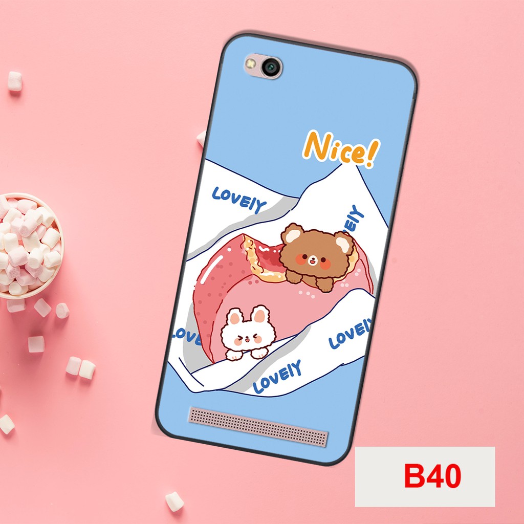 [HÀNG MỚI VỀ] ỐP LƯNG XIAOMI REMDI 4A -REDMI 4X- REDMI 5A IN GẤU CUTE ĐẸP GIÁ RẺ