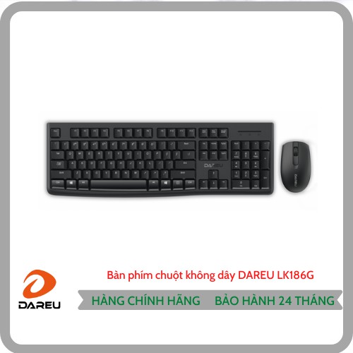 Bàn phím chuột không dây DAREU LK186G