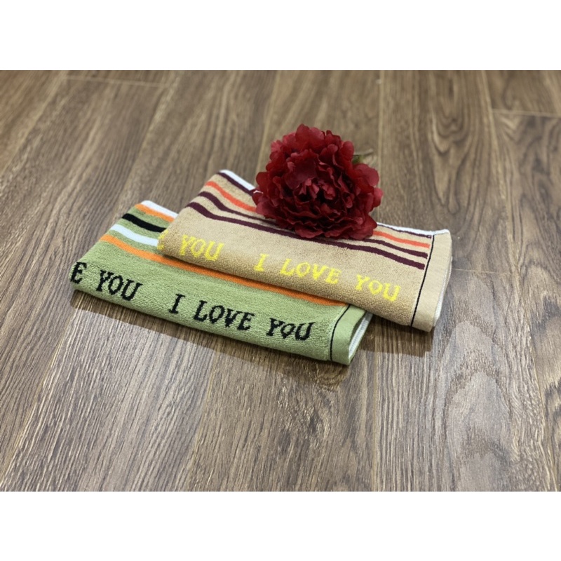 Khăn mặt cotton 25x50cm - Quả Táo
