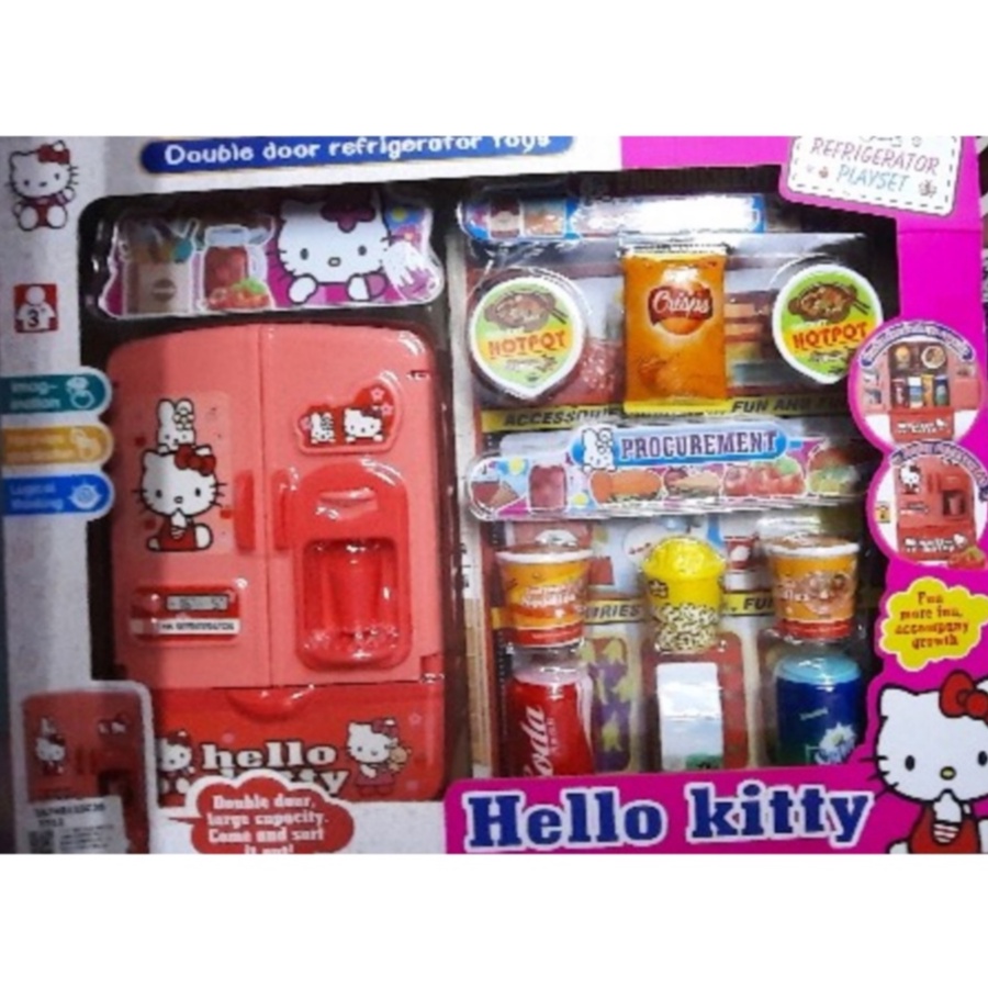 Bộ đồ nhà bếp nướng bánh mì hello kitty