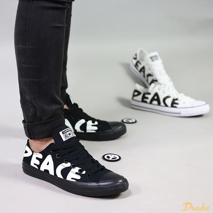 [Mã MABR245HV giảm 10% đơn 350K] Giày sneakers Converse Chuck Taylor All Star Empowered Peace 167893V