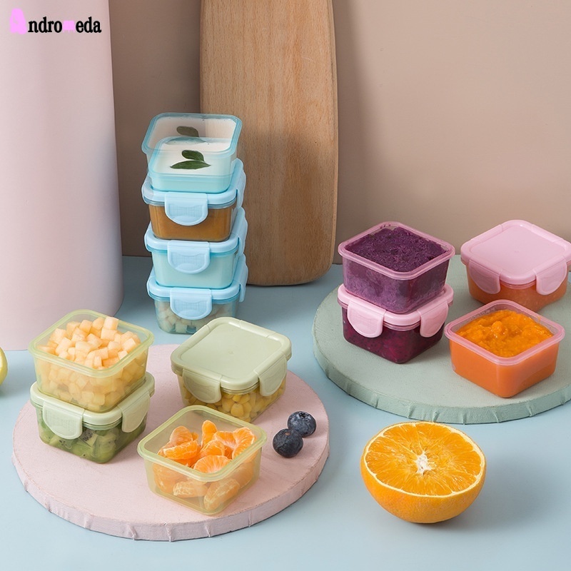 Hộp đựng thức ăn trưa mini bằng nhựa cho bé