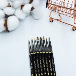 Bộ cọ nail , set cọ nail vẽ móng 8 cây