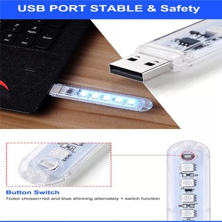 Đèn led usb rgb nhiều màu