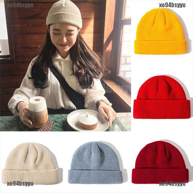 1 Mũ Len Beanie Giữ Ấm Mùa Đông Unisex xo94bsyyu
