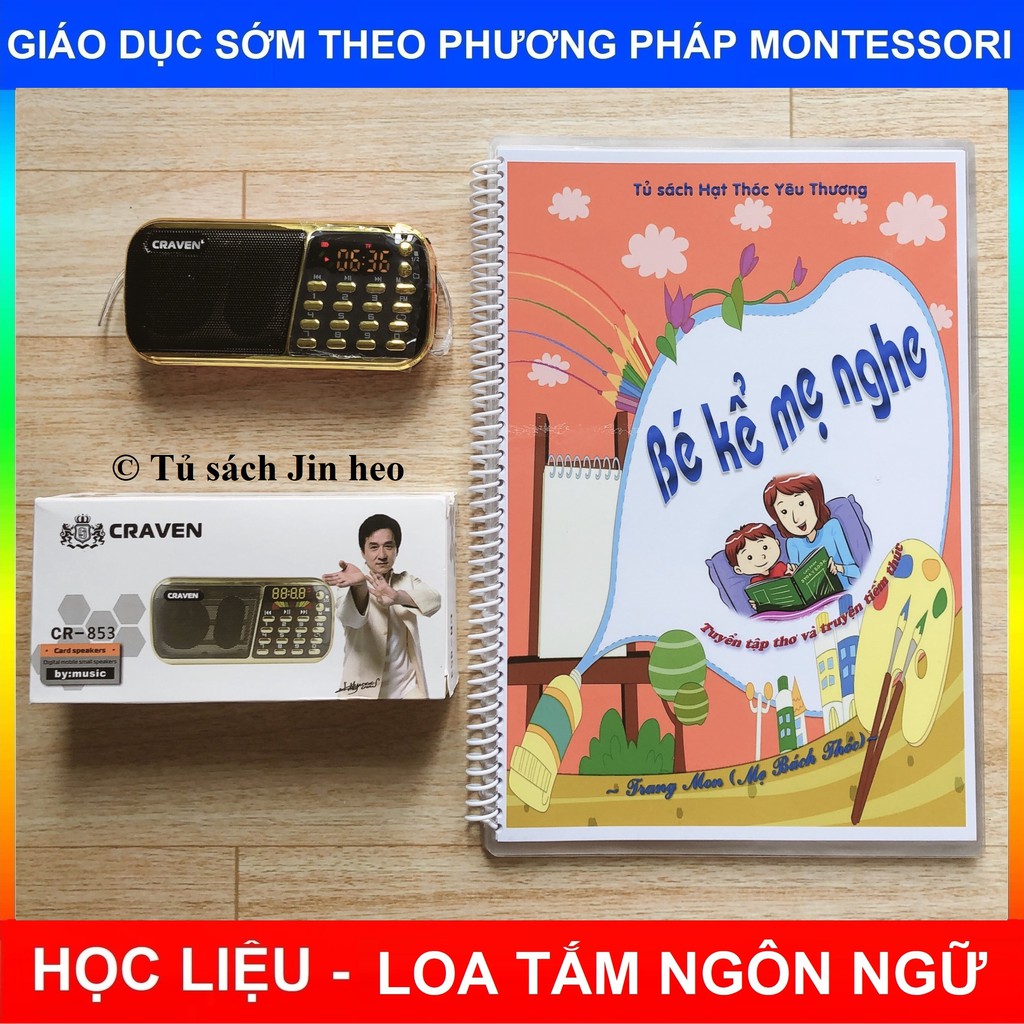 HỌC LIỆU Bé Kể Mẹ Nghe (kèm file nghe)