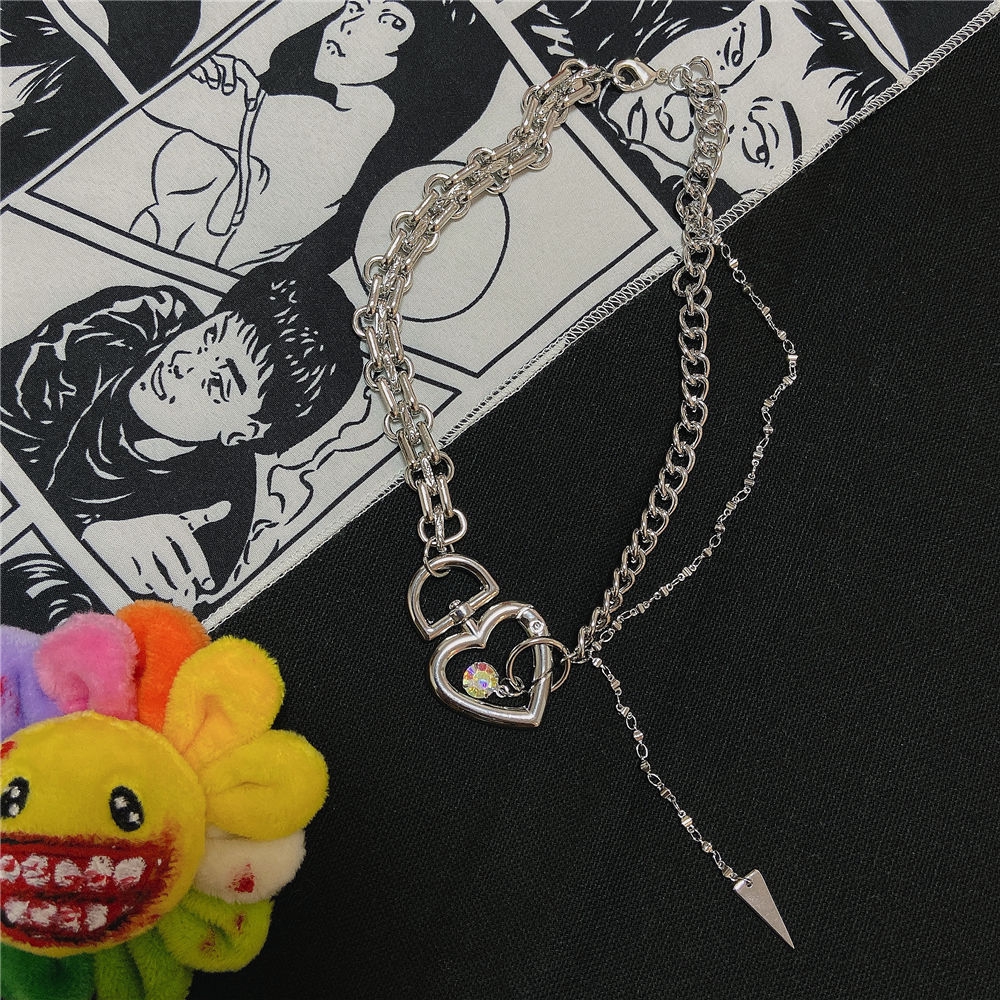 Vòng Cổ Dây Xích Mặt Trái Tim Thiết Kế Mã 22219