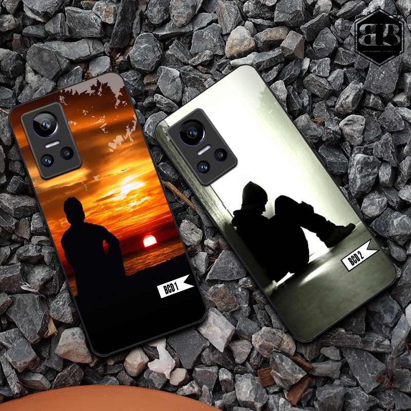 Ốp lưng kính cường lực Realme GT Neo 3 boy cô đơn