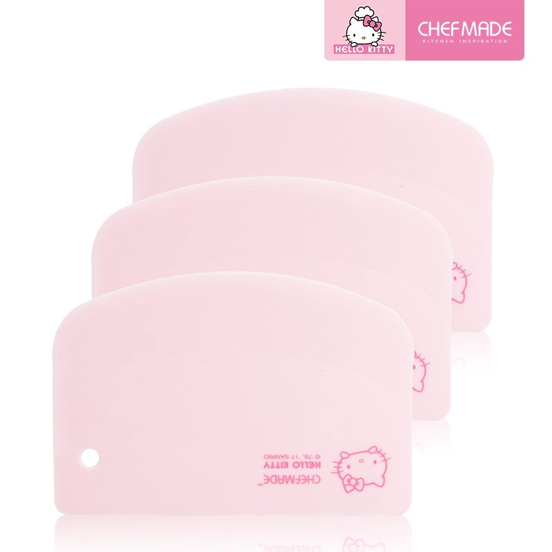 Dụng Cụ Cắt Bột CHEFMADE KT7005 Bằng Nhựa PP Màu Hồng Hình Hello Kitty