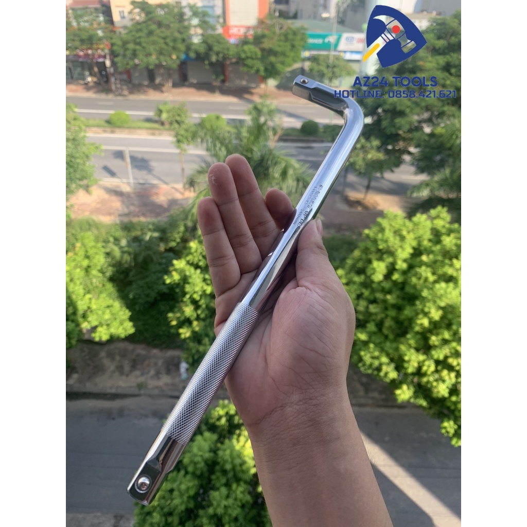 Tay vặn, cần vặn đầu tuýp, đầu khẩu chữ L 1/2" 300mm/12" F0032-12 CMART AZ24TOOLS
