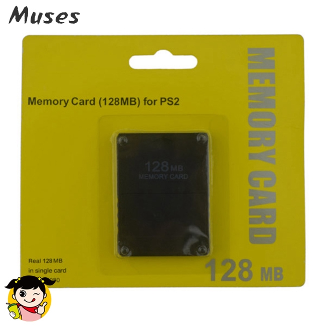 Muse07 Thẻ nhớ dành cho Sony Playstation 2 PS2 8MB 16MB 32MB 64MB 128MB 256mb
