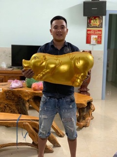 Heo đất tiết kiệm tiền to khủng 80 cm