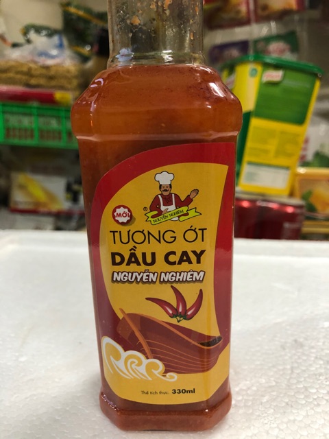 TƯƠNG ỚT DẦU CAY NGUYỄN NGHIÊM [FREESHIP GIÁ SỈ] 330Ml