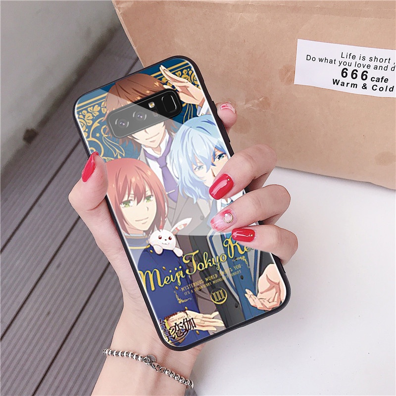 Ốp Điện Thoại Mặt Kính Hình Anime tokyo meiji renka season 2 Cho Samsung Note 8 9 10 Plus Lite S20 Ultra 68AS