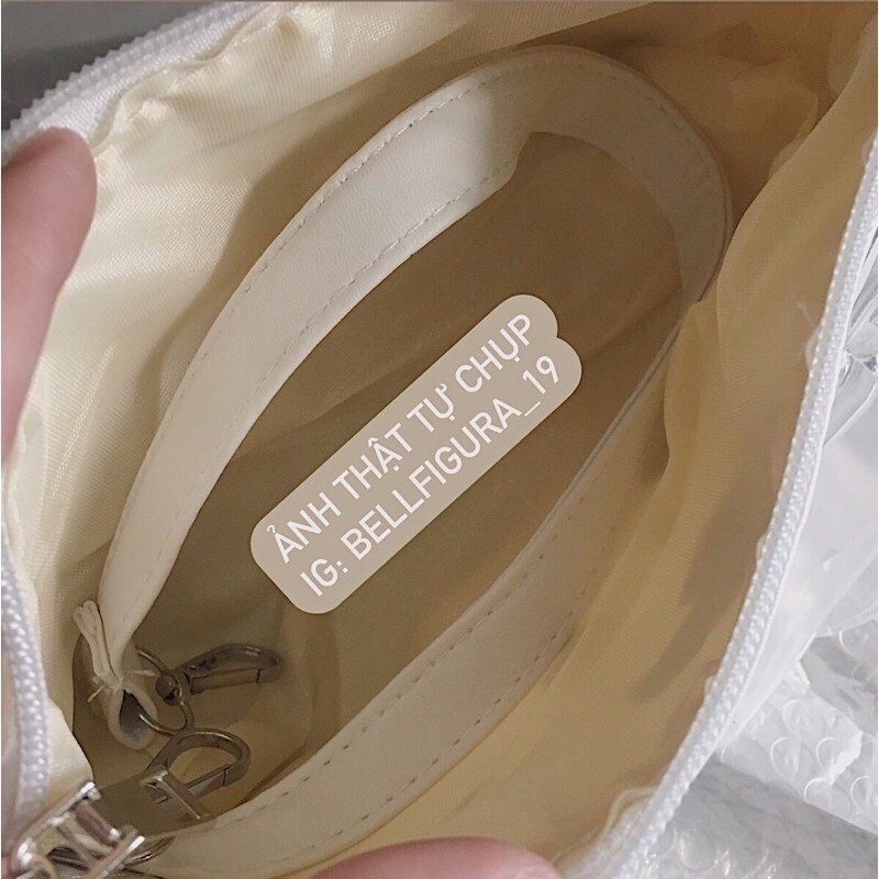 Túi Nữ Đẹp Hàn Quốc Túi xách túi kẹp nách Bò Sữa Ngựa Vằn phối xích Vintage MIGU.VN