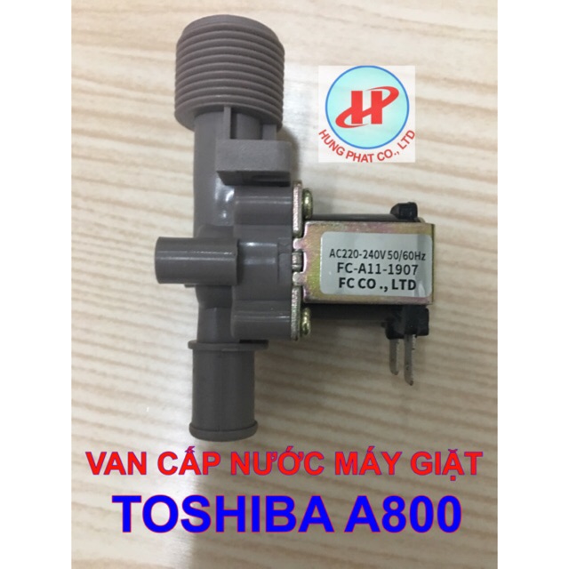 VAN CẤP NƯỚC ĐƠN MÁY GIẶT TOSHIBA A800 (loại tốt)