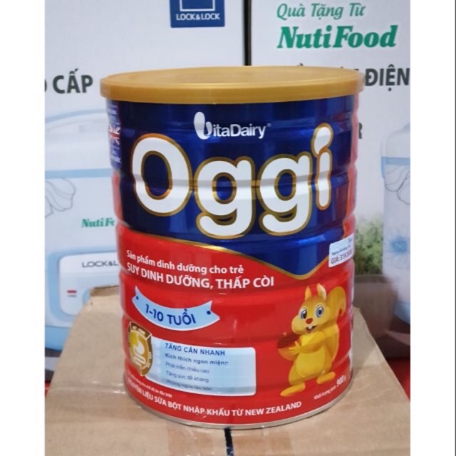 Sữa bột Oggi suy dinh dưỡng 900g