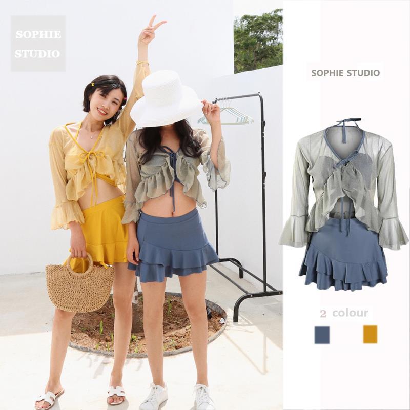 Set Đồ Tắm Phong Cách Hàn Quốc 2021 Dành Cho Nữ | BigBuy360 - bigbuy360.vn