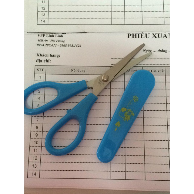 Kéo Cho Bé 😍FREESHIP😍 Kéo Thủ Công Có Nắp Xuanbo