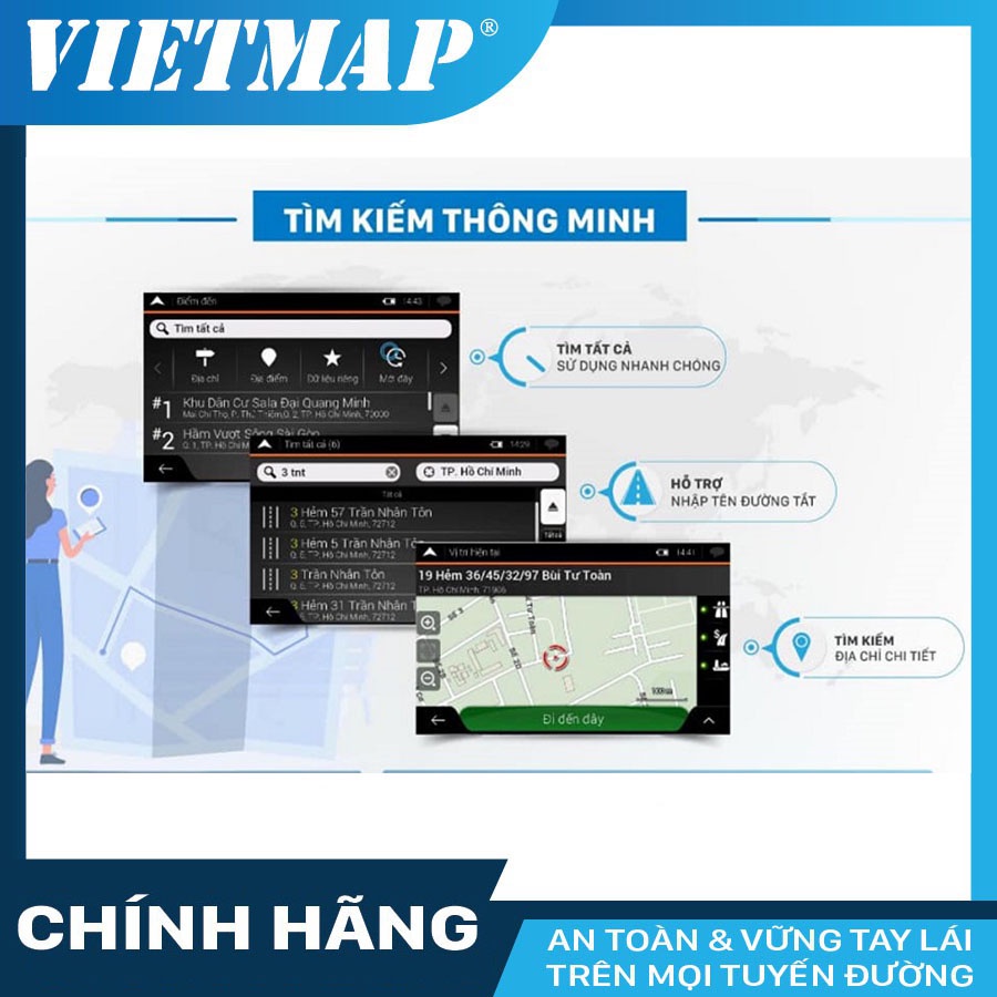 VIETMAP S2 dẫn đường cho ô tô - chính hãng hộp nguyên seal