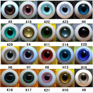 Mắt bjd 1/4 14mm 16mm