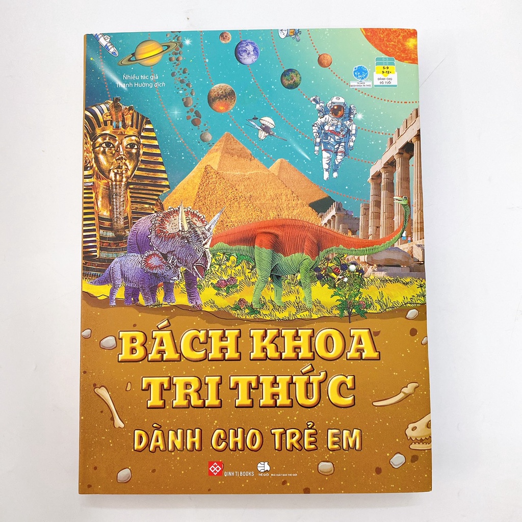 Sách Bách khoa tri thức dành cho trẻ em Đinh Tị 330k bìa