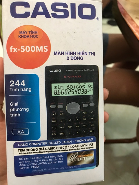 Máy tính fx500