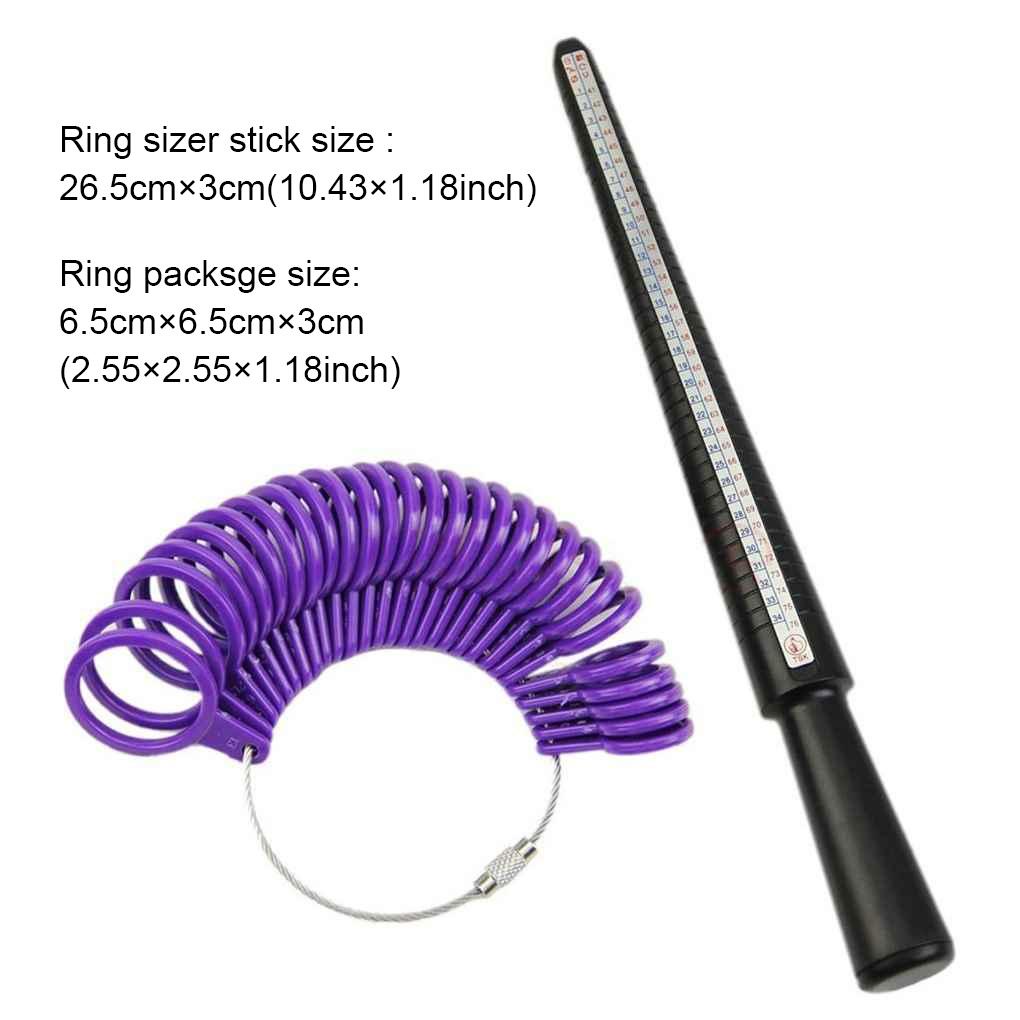 Bộ Dụng Cụ Đo Kích Thước Ngón Tay Chuyên Dụng Làm Trang Sức