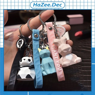 Móc khóa Khủng Long dễ thương, cute, móc đôi - Ảnh Thật