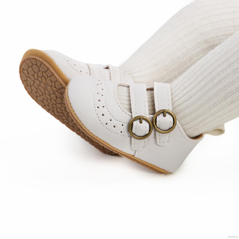 Giày da PU mềm chống trượt dành cho bé sơ sinh 0-18 tháng tuổi