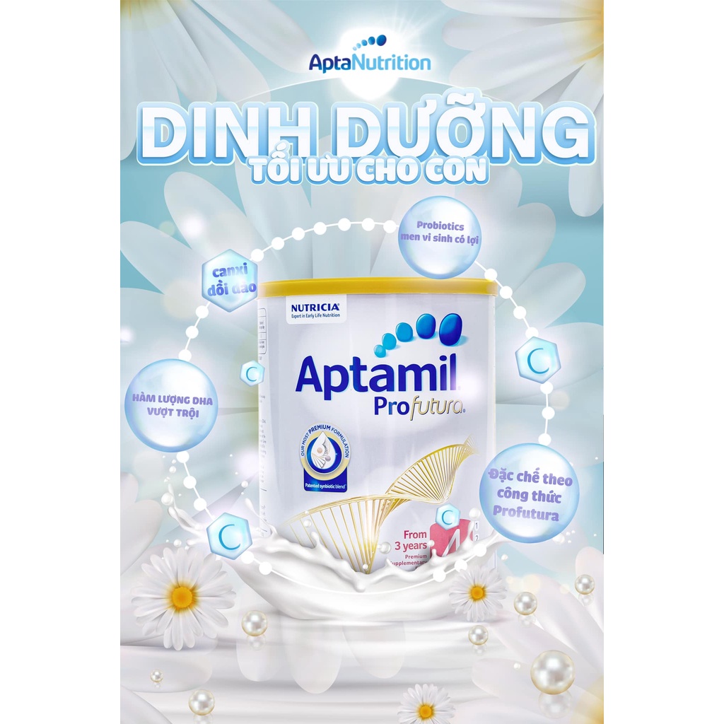 Sữa Aptamil Úc số 3 Profutura 900g