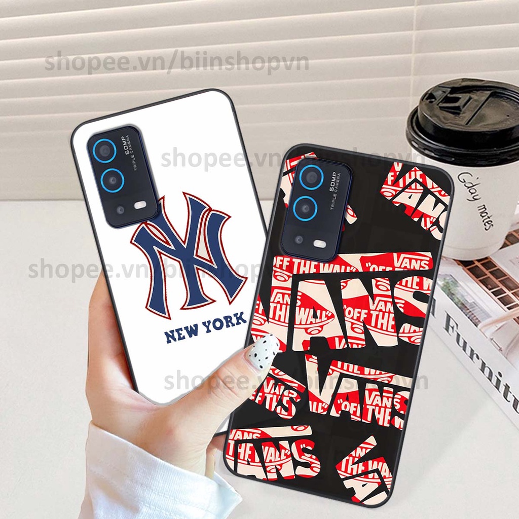 Ốp Oppo A54 / A55 in hình các thương hiệu nổi tiếng siêu đẹp, thời trang cá tính