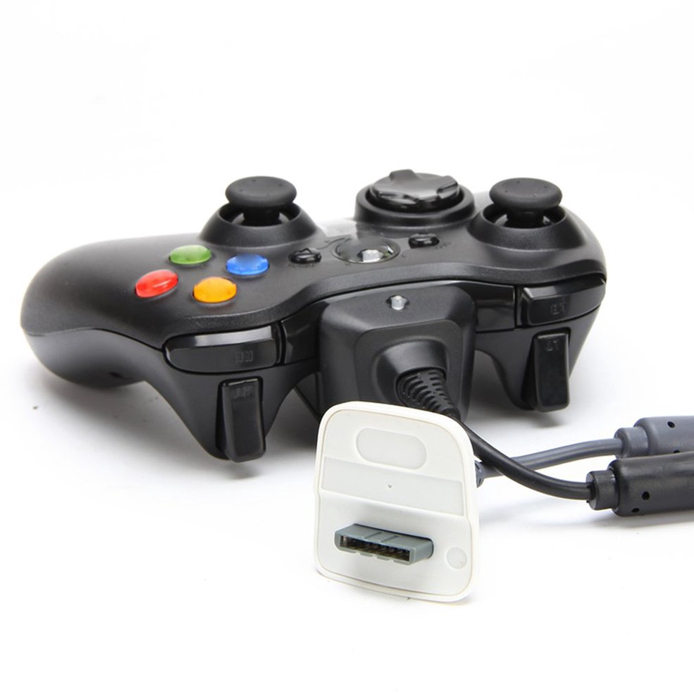 COD】USB Charger Play and Charge Cable Cord for Xbox 360 Wireless Controller