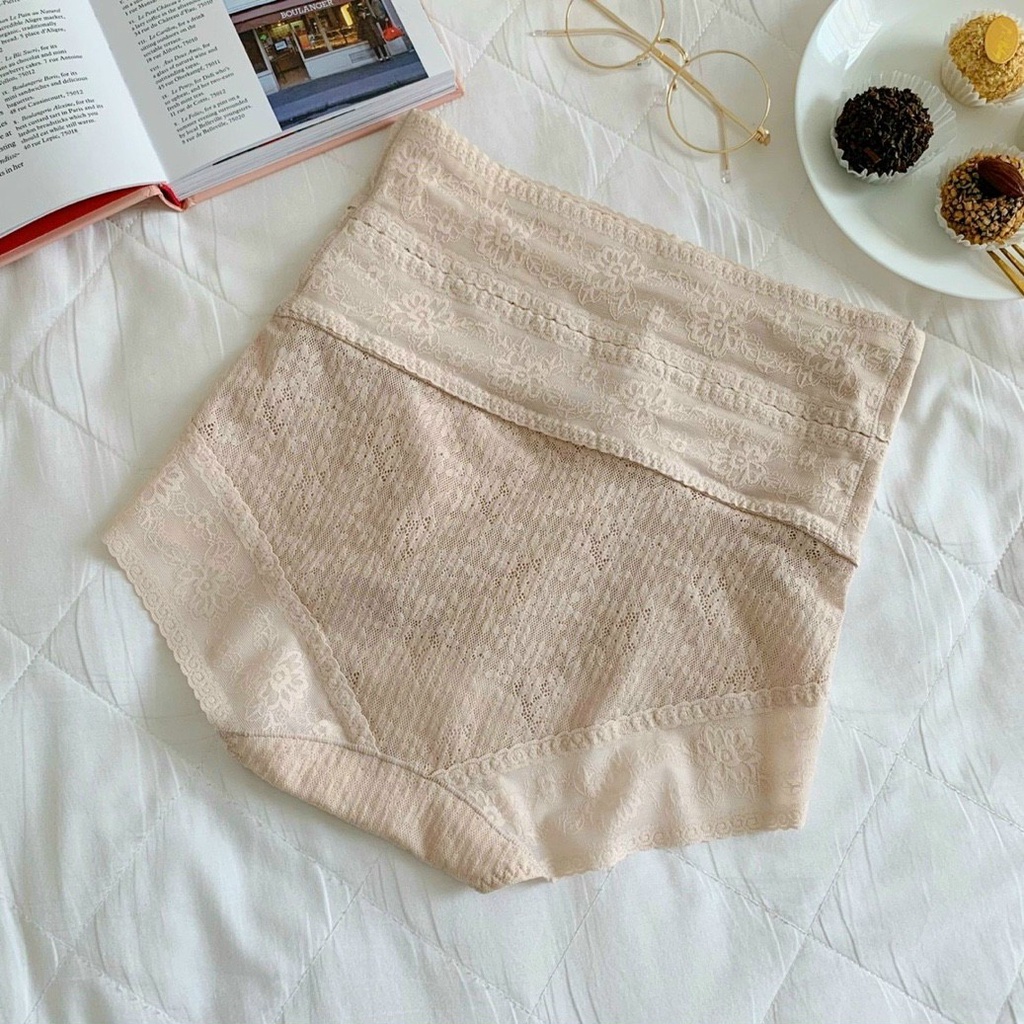Quần lót cạp cao thun xốp Big Size cạp cao gen bụng, thun mềm mịn, thoải mái