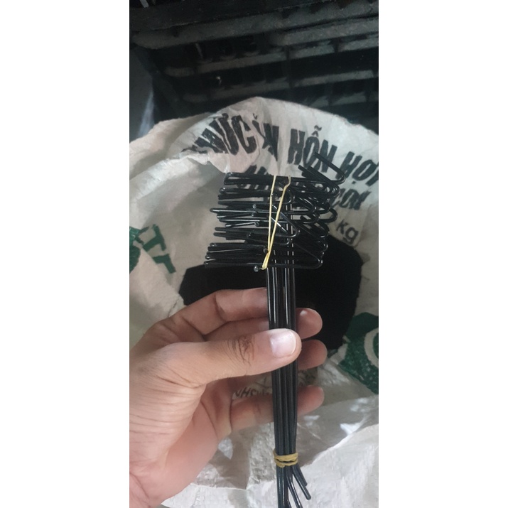 Combo 10 cái Móc cài lưới sắt, tay cài tấm lưới sắt độ dài  5,10,15,20cm treo phụ kiện điện thoại, hàng hóa, trang trí