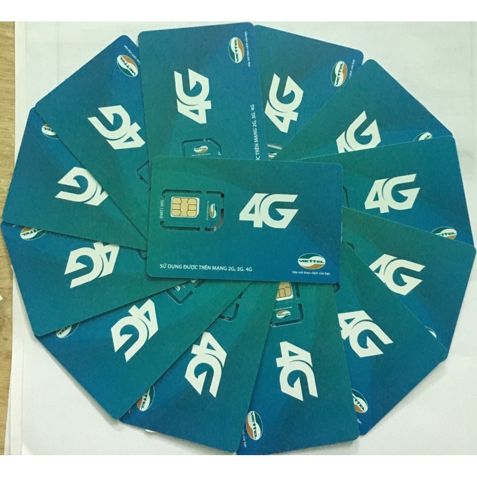Sim 3G/4G Viettel 60Gb/tháng