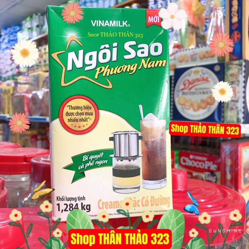 Sữa Đặc Ngôi Sao Phương Nam Vinamilk Đặc Có Đuờng 1,284g