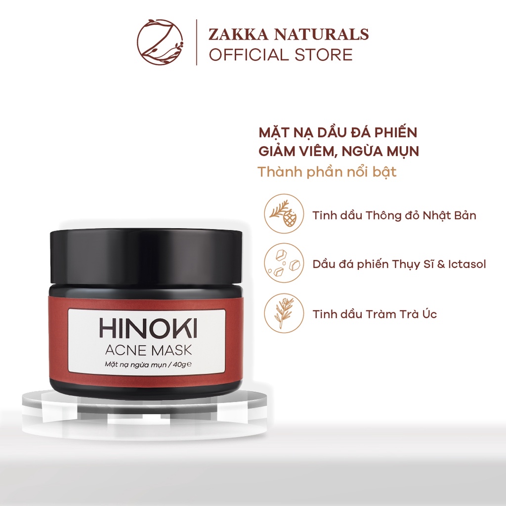 Trọn Bộ Mặt Nạ Giảm Mụn, Mịn Da Zakka Naturals 10