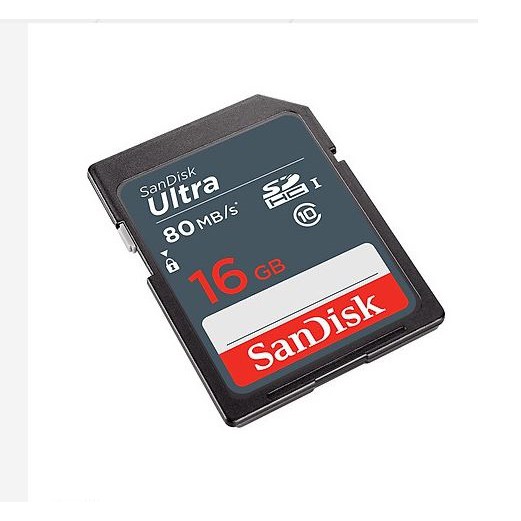 Thẻ nhớ SD 16GB Sandisk (80Mb/s)