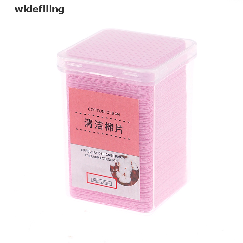 [Hàng mới về] Set 200 miếng bông lau sạch loại bỏ keo dán cotton không có xơ vải